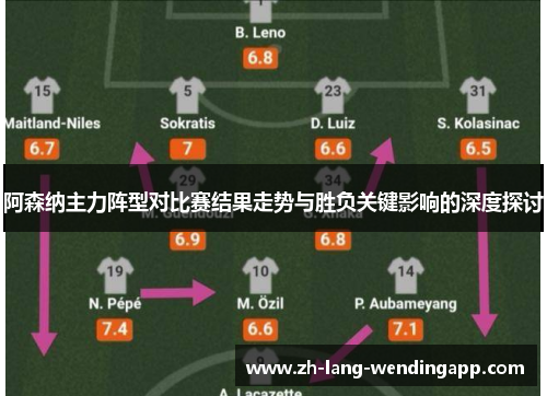 阿森纳主力阵型对比赛结果走势与胜负关键影响的深度探讨