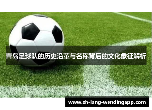 青岛足球队的历史沿革与名称背后的文化象征解析